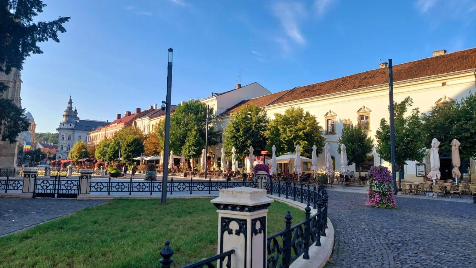 Apartament De Lux Central, P-Ta Matei Corvin Cluj-Napoca Luaran gambar